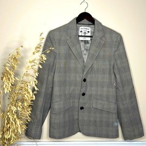 Guess Jeans Vintage Men Blazer with Flower Print